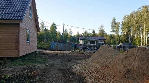 Расчистка участка, коттеджный поселок Стеклянный Ручей.  №6
