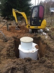 Установка канализации Novo Eco 5 в СНТ Корвет на Купле