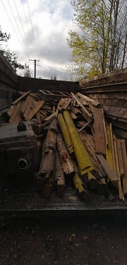 Демонтаж деревянной бани в Лебяжьем.  №5